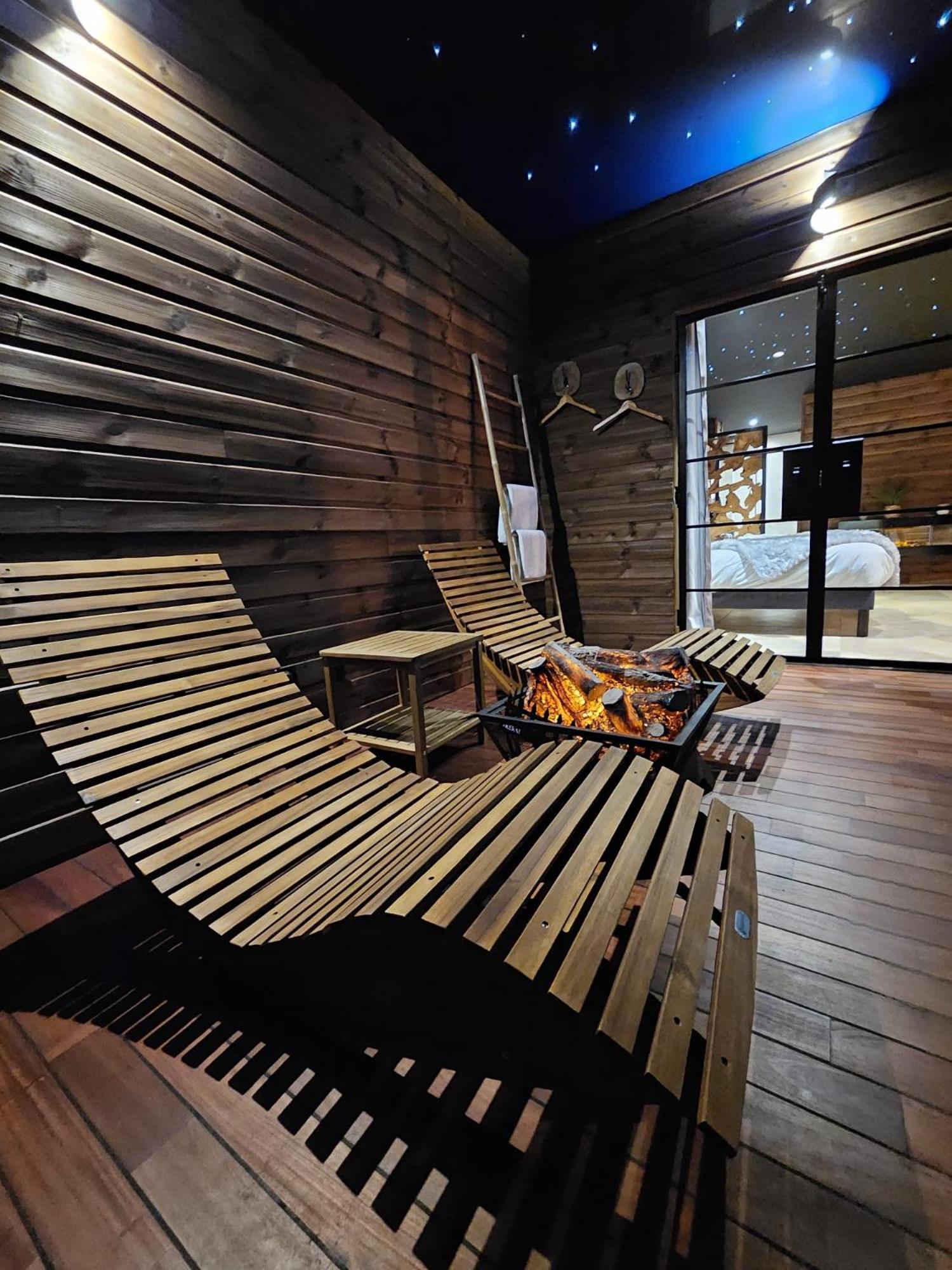 Le Chalet Loft Spa Calais Exterior foto